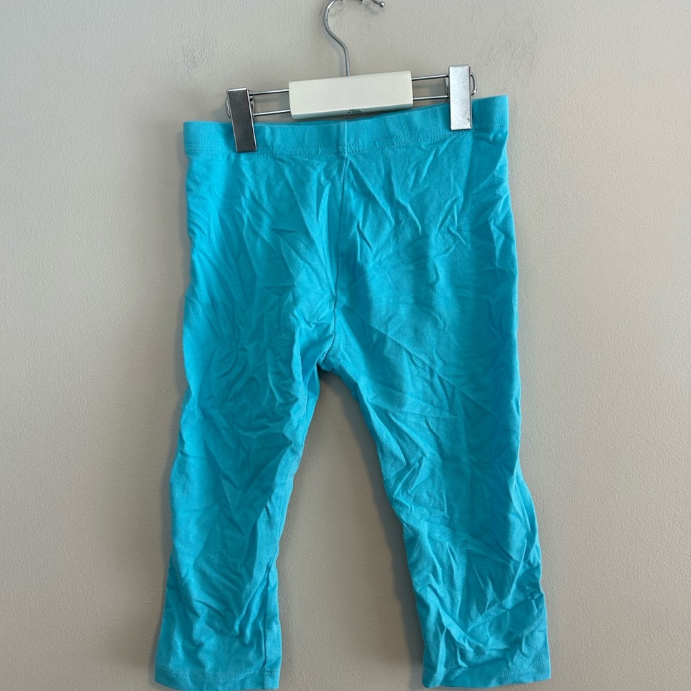 (3/$20) George girls 7/8 teal Blue Capri  Leggings